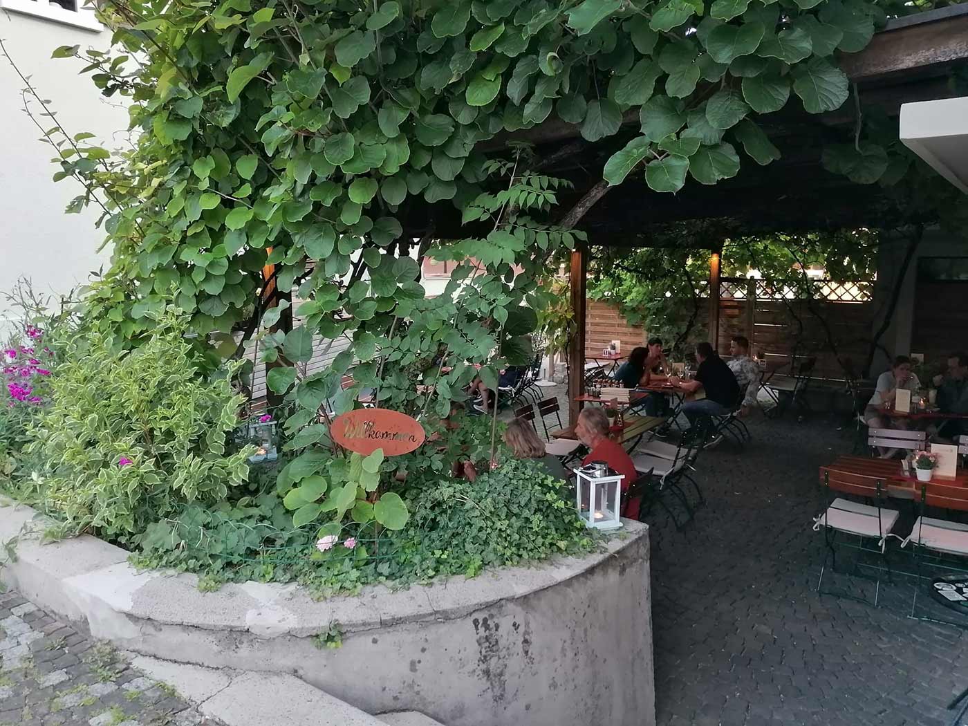 Gastgarten in Dornbirn